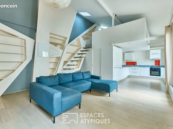 Loft 2 pièces 50 m² 