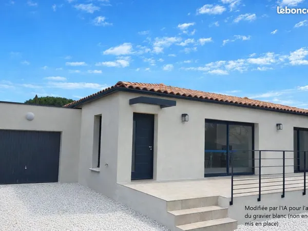 Location villa neuve 100 m² hors lotissement 