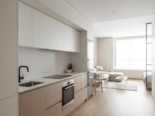 Studio 1 pièce 29 m² 