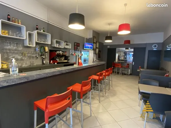Fonds de commerce bar, tabac 60 m² 