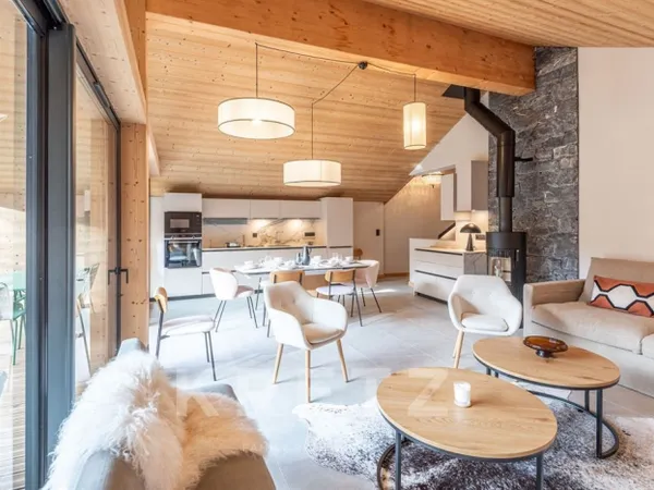 Chalet de luxe neuf à Morzine - 10 couchages, vue panoramique 