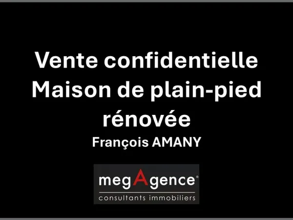 Maison rénovée 3 chambres proche centre village 