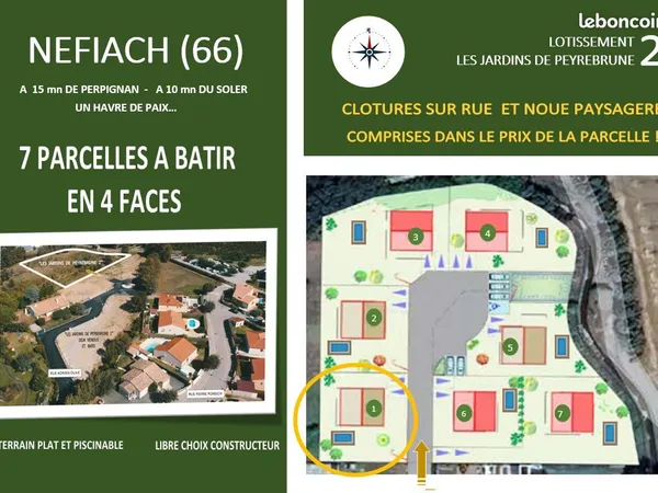 RARE 476 m² - expo SUD - FRAIS DE NOTAIRE INCLUS 