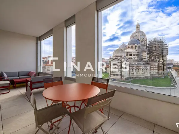 MAJOR MAJESTIC - Appartement T3 de 70m2 - Terrasse 18.50m2 - 13002 