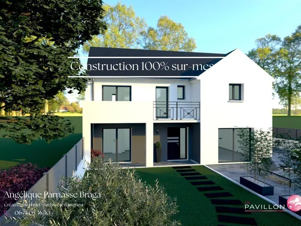 Projet de construction d'une maison 130 m² avec terrain à BOISSISE-LE-ROI (77) 
