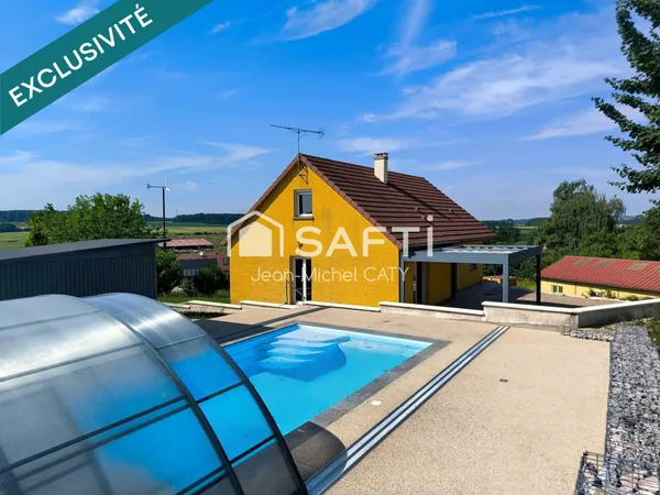 Maison de 136 m² sur 2857 m² de jardin 