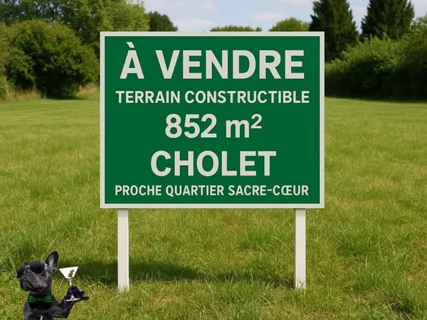 Terrain en individuel 852 m² 