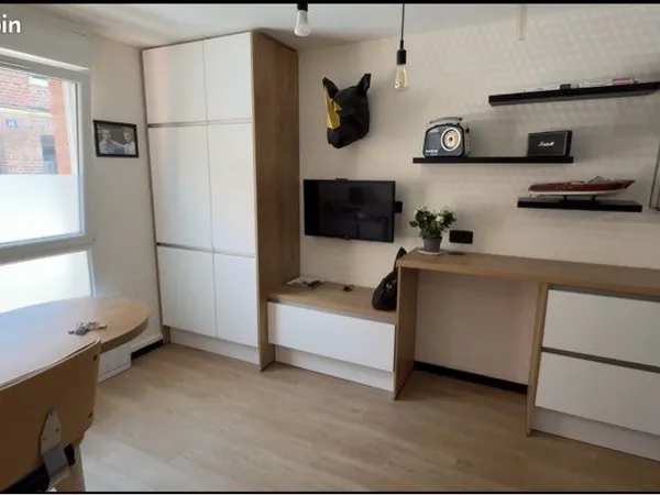 Studio meublé Amiens 24m2 