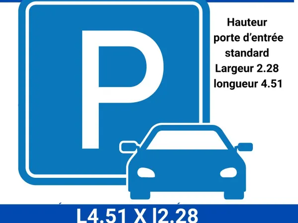 Parking 10 m² 