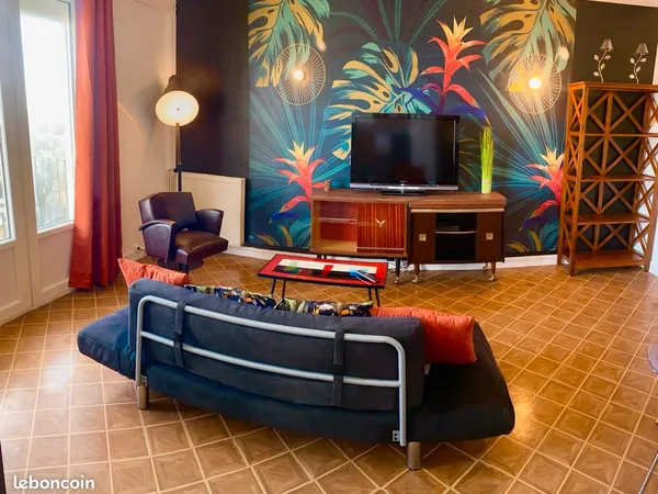 Colocation dans appart meublé avec balcon et parking 