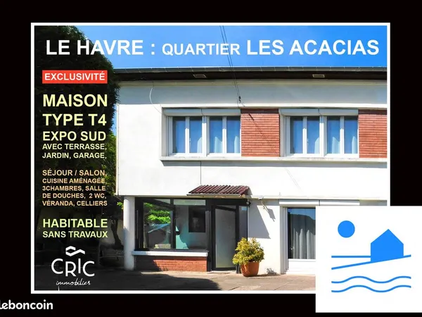 Maison 4 pièces 94 m² 