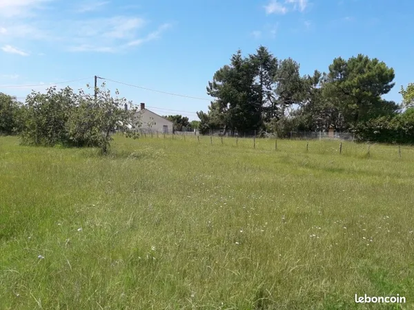 Terrain 1 300 m² La Brede 
