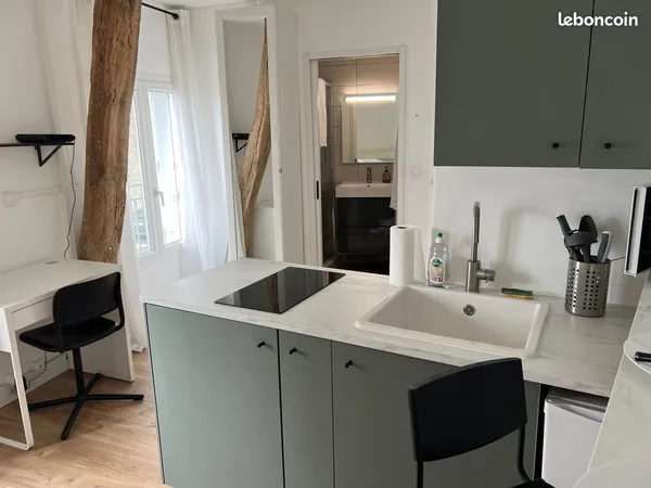 Studio meublé Tours Lamartine Bretonneau 