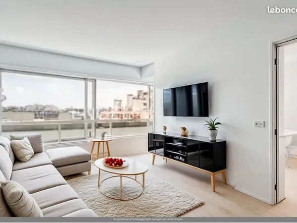 Appartement 3 pièces 61 m² 