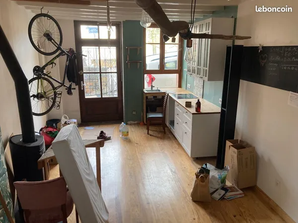 Maison de ville de 70m2 en zone piétonne 
