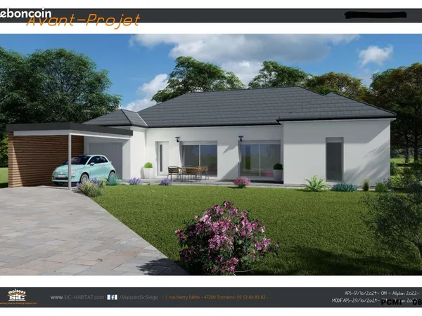 Maison 5 pièces 120 m² 