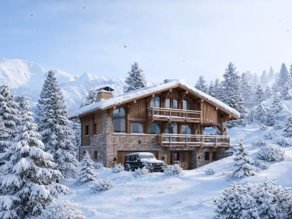 Chalet Noémie : L'Élégance au Coeur de Rochebrune, Megève 
