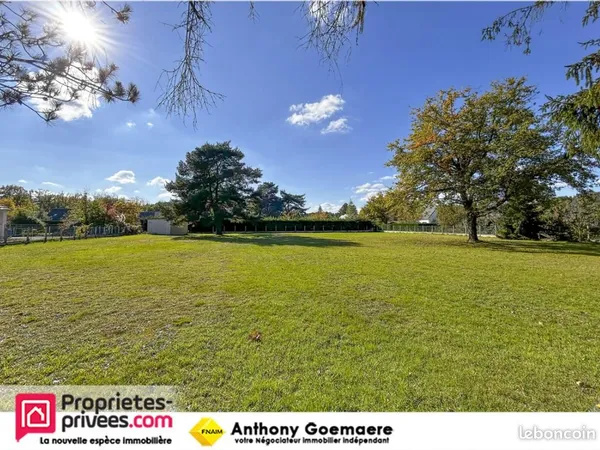 Terrain 2 500 m² Pruniers En Sologne 