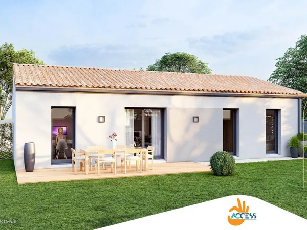 Terrain + maison 79 m² 