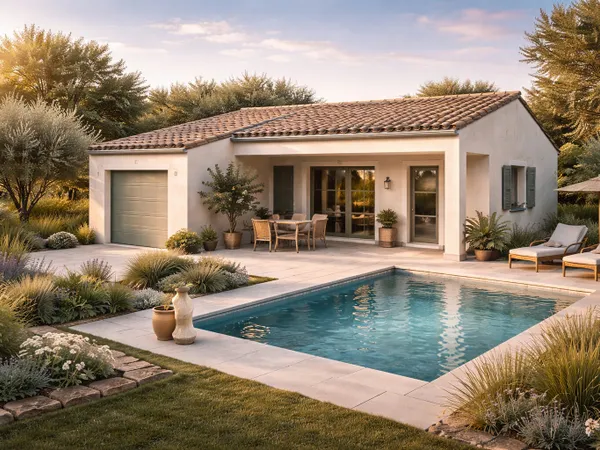 Terrain + maison 80 m² 