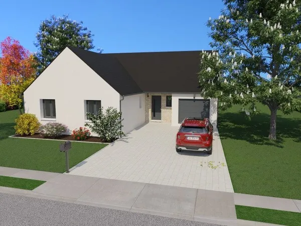 Maison 3 pièces 80 m² 