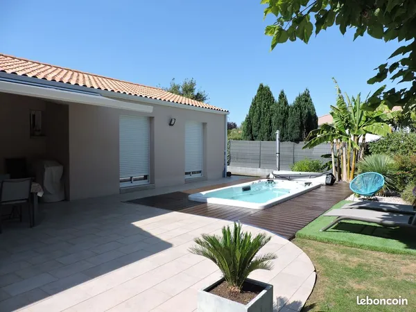 Maison de plain pied 4 chambres 