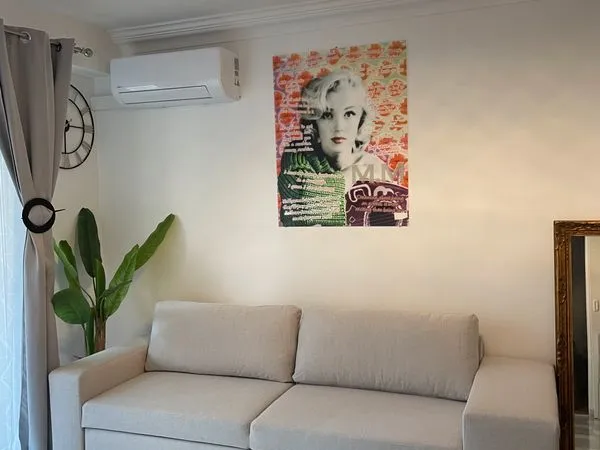 Beau 2 pièces rénové - Nice Libération - Grand balcon profond 