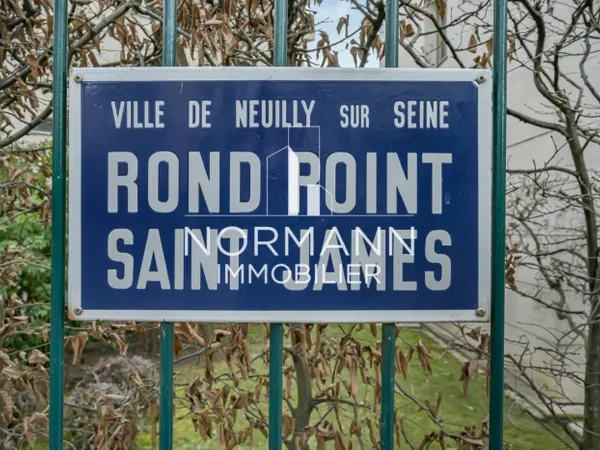 EXCLUSIVITE - NEUILLY SUR SEINE - ROND POINT SAINT JAMES - BALCO 