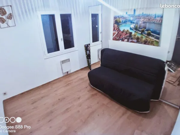 Location petit T2 meublé 