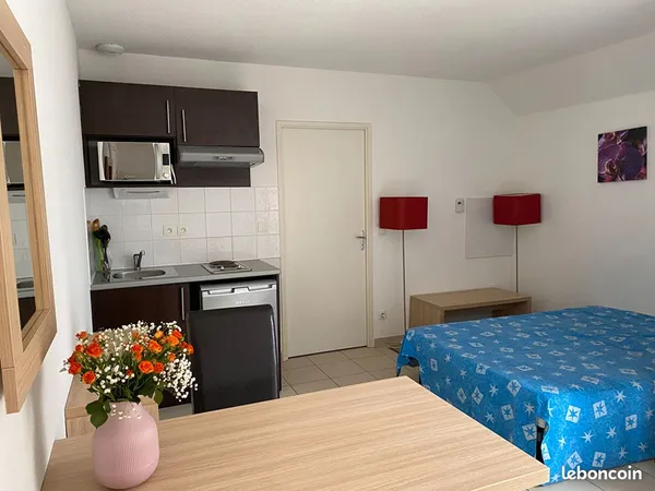 Studio 1 pièce 21 m² 