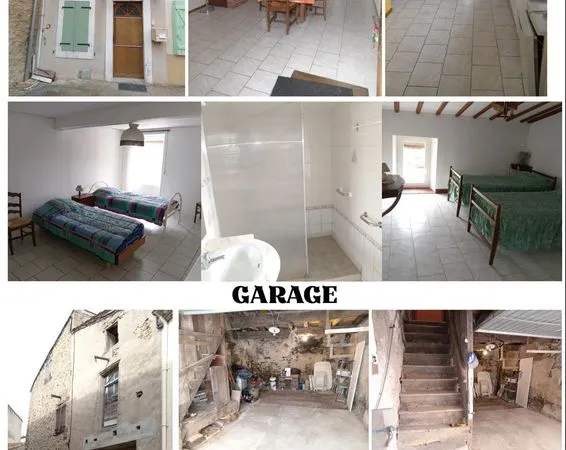 Maison + garage 