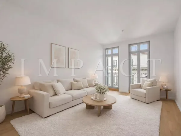 Cannes Banane : Appartement 3 pièces dans un immeuble entièrement rénové à vendre 