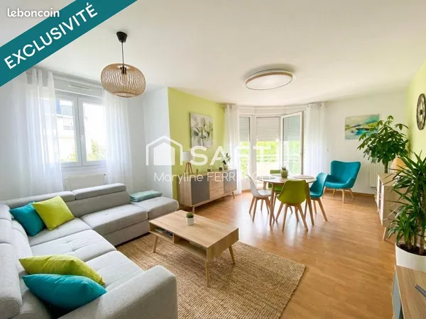 Appartement 3 pièces 72 m² 