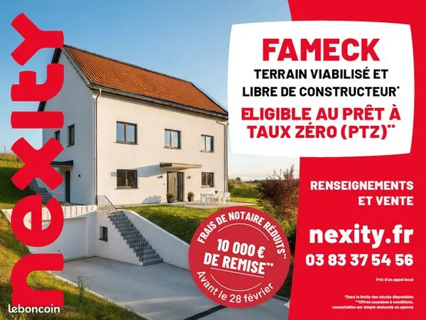 Terrain 609 m² 