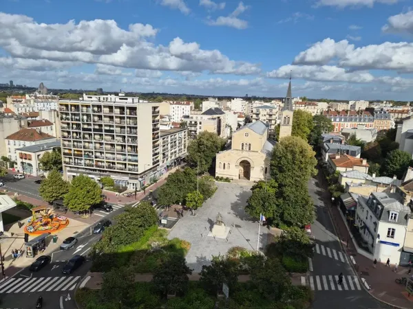 Appartement 3 pièces en dernier étage avec vue panoramique 