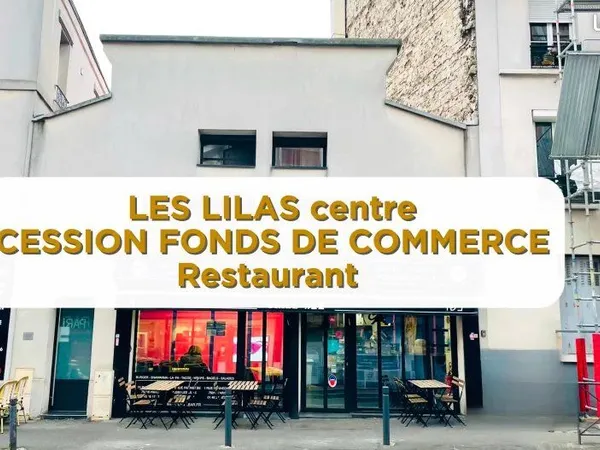 Fonds de commerce, restaurant 67 m² Les Lilas 