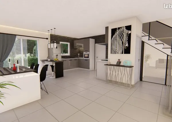 Maison 6 pièces 133 m² 