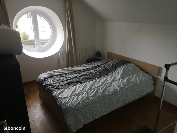 F3 meublé 50m2-Centre ville Belfort- Calme 
