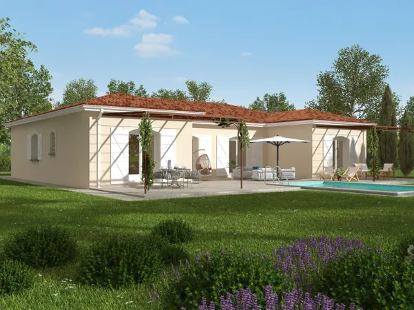 Projet de construction d'une maison 125 m² avec terrain à LARRA (31) au prix de 342480€. 