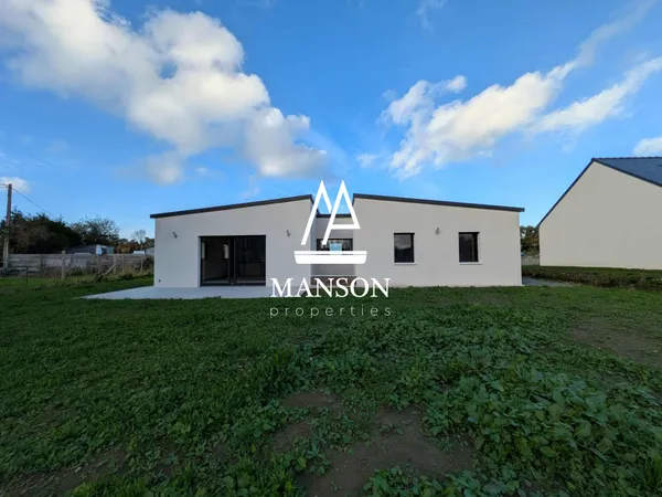 Maison neuve de plain-pied - 4 pièces - Bégard - Trézélan 