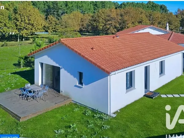 Maison T4 Mimizan bourg entre lac et bourg 