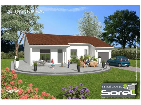 Maison 100 m² avec terrain à VILLARS-LES-DOMBES (01) 