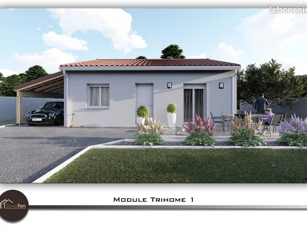 Maison 4 pièces 70 m² 