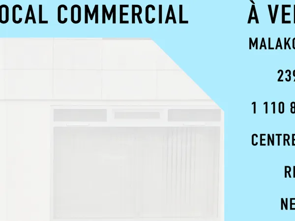VENTE LOCAL COMMERCIAL 239M2 - MALAKOFF (92) 