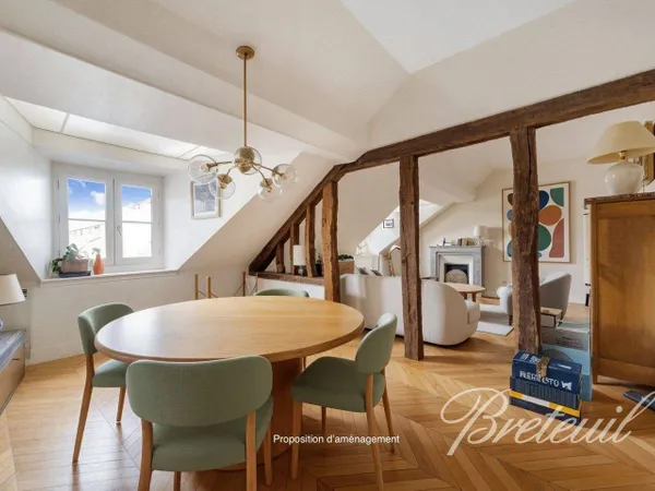 Appartement 2 pièces 51 m² 