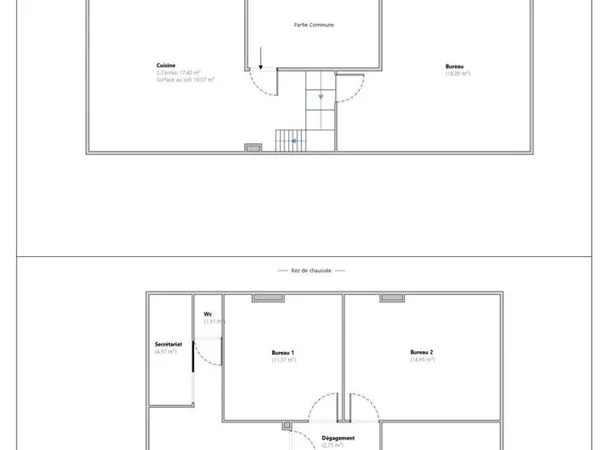 Boutique 115 m² Franconville 