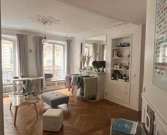 Loue chambre colocation appartement 80m² Paris 8ème (Villiers) 