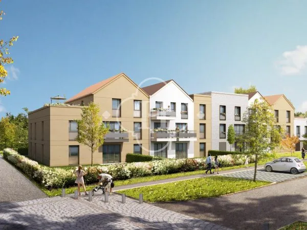Breval - Appartement 3 pièces de 62 M² avec jardin