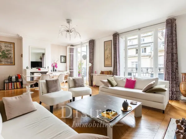 Pereire/Malesherbes. 6 pièces traversant de 182m² avec balcon en 