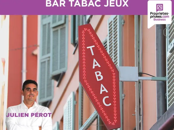 Fonds de commerce bar, tabac, restaurant 150 m² 